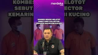 Kombes Hengki Murka ke Debt Collector: Kemarin Gagah Seram Sekarang Terbirit-Birit! #viralshort