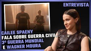 Cailee Spaeny fala sobre Guerra Civil, 3ª Guerra Mundial, Alien e elogia Wagner Moura