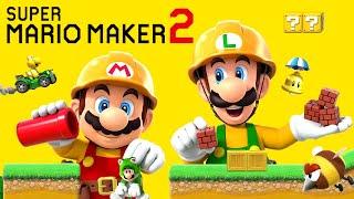 Super Mario Maker 2 The Movie - Full Game Walkthrough