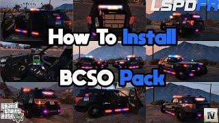 How To Install [ELS] Addon/Replace BCSO 12 Car Sed Pack - Patrol and K-9 RB/BB 3.8