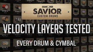 DRUMFORGE SAVIOR: Testing Velocity Layers for Every Drum & Cymbal