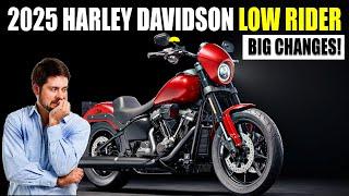 BIG CHANGES to 2025 Harley Davidson Low Rider S | Comparison to 2024 with Exhaust & Revs