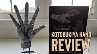 KOTOBUKIYA Artist Support Item Hand Model/R Gray REVIEW