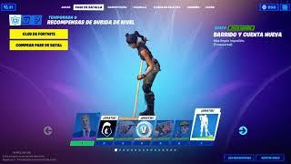 GESTO BARRIDO  Y CUENTA NUEVA   FORTNITE