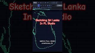 Mapping Sri Lanka in FL Studio #shorts #aroshtunes_06 #flstudio21