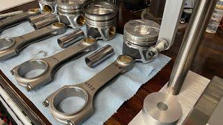 Weighing out your rotating assembly. Engine Blueprint