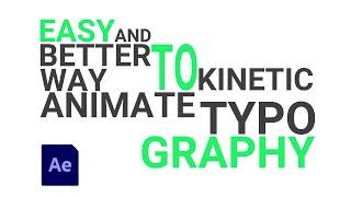 Typography Motion Graphics Animation in After Effects - After Effects Tutorial | Hindi