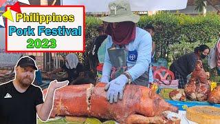 Philippines Pork Festival in Digos City 2023! Lechon!