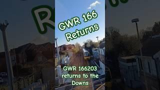 GWR 166203 North Downs #shorts #train #britishrailways #trainspotteruk #railway #trainspottinguk