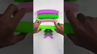 Creating Mini Crunchy POP-ASMR #diy #oddasmr #naturalcolor  #satisfyingvideos #relaxing #insideout