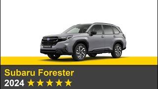 Euro NCAP Crash & Safety Tests of Subaru Forester 2024