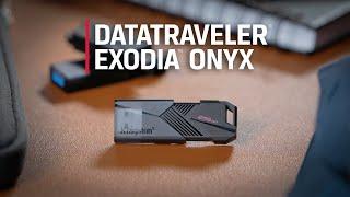 Так просто и так практично - Новая флешка от Kingston DT Exodia Onyx!