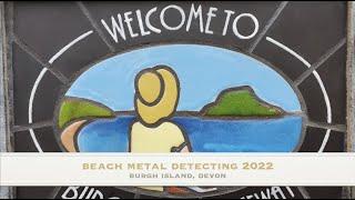 UK beach metal detecting, DEVON - Minelab Equinox 800