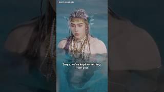 Would you like to be our mermaid princess? #drama #cdrama #love #shorts #romantic