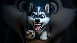 He Found a Feather… Then Everything Changed ️ | Echo the Husky #shorts