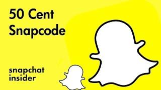 50 Cent - Add with Snapchat Snapcode - iam50cent - snapchat insider