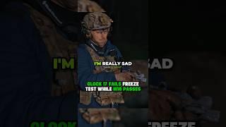 Glock 17 And M18 VS Ice