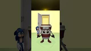 Sonic knocked on Capuchino Assassino's door when visiting Amy Rose #sonic #funny #italianbrainrot