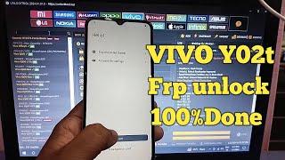 Vivo Y02t FRP Bypass Unlock Tool ! 100% Done !