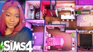 The Sims 4 but Every Room is a Different Shade of PINK 