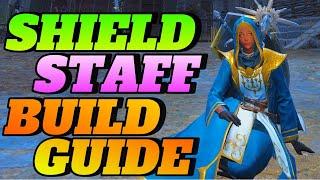 Quick Guide Staff Sword and shield build for Early game | Throne and Liberty