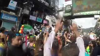 Songkran festival Bangla walking Street Phuket 2017