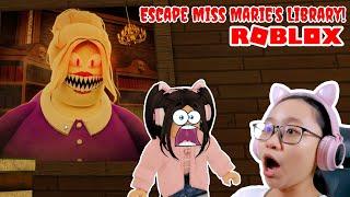 Escape Miss Marie's Library in Roblox - Evil Librarian??