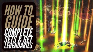 Diablo 3 - How To Complete Sets & Get Legendaries