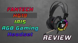 FANTECH HG19 IRIS RGB Gaming Headset Review