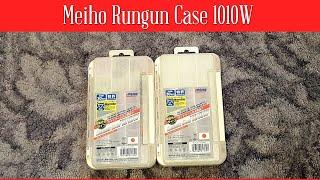 Обзор рыболовной коробки Meiho Rungun Case 1010W