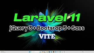 Laravel 11 - Installation - Vite Development (2024) | Part 1