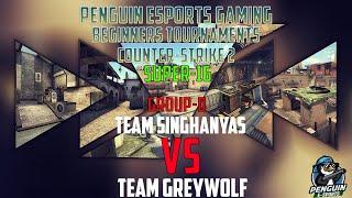 Penguin CS 2 Tournament Super-16 Group-D Team Singhanya5 vs Team GreyWolf (2024)