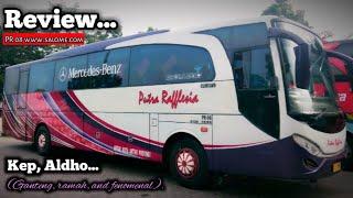 Review Bus putra Rafflesia 08/SALOME,(kep aldho, driver muda, ganteng, ramah and fenomenal).