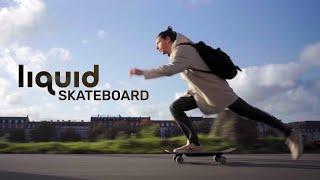 LIQUID Skateboard: Original motion, Electric flow.