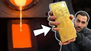 Making a PERFECT 10 Kilogram Gold Bar