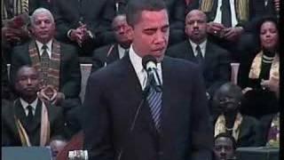 Barack Obama Speaks at Dr. King's Church