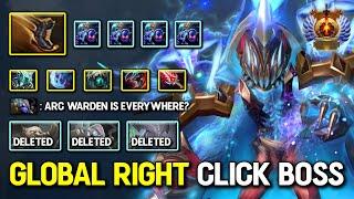 GLOBAL RIGHT CLICK BOSS Arc Warden Max Slotted Item Build 100% No Safe Place Allowed 7.37b Dota 2