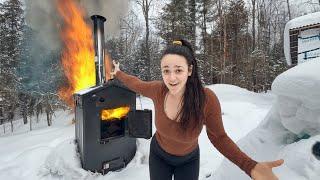  Wood Gas Explosion! Fixing My Outdoor Wood Boiler Disaster