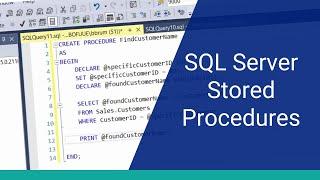 SQL Server Stored Procedure - How To