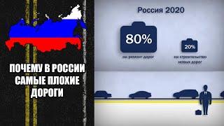 Почему в России плохие дороги | Бездорожье