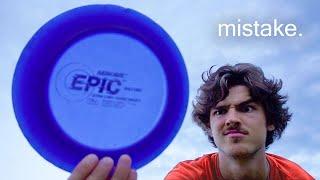 I Played a Disc Golf Tournament with Only an Aerobie Epic