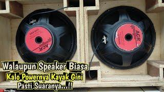 Review Durex audio sound system rumahan Subwoofer Planar 15 inch