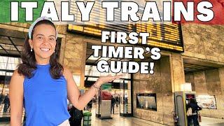 COMPLETE GUIDE TO ITALY TRAIN TRAVEL  Best tips for train travel in Italy!