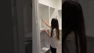 diy custom closet on a budget! So happy with how this came out #homediy #customcloset #diyprojects