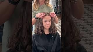 НОВЫЙ ОБРАЗ/ПЕРВОЕ ОКРАШИВАНИЕ  #окрашиваниеволосмосква #hairstyle #hair #блонд