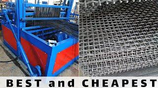 CRIMPED WIRE MESH MACHINE