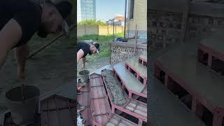 Технолоджия  #стяжка #лестница #строительсводома
