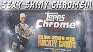SEXY SHINY CHROME!!! RETRO BOX - 99/00 Topps Chrome Hockey Hobby  - Hockey Card Box Break
