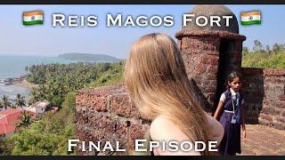 Visiting the Reis Magos Fort in Goa | Episode 3 | India Travel Vlog 