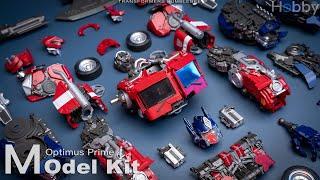 Transformers Optimus Prime Model Kit Speed Build